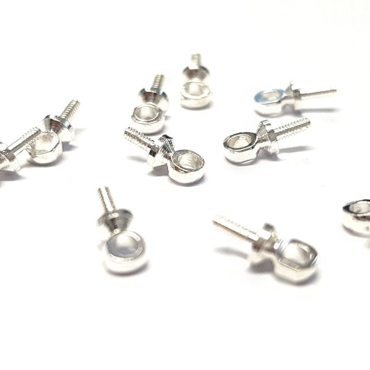 Bélière atteches perles pour fil de 1.6 mm (10 pièces)