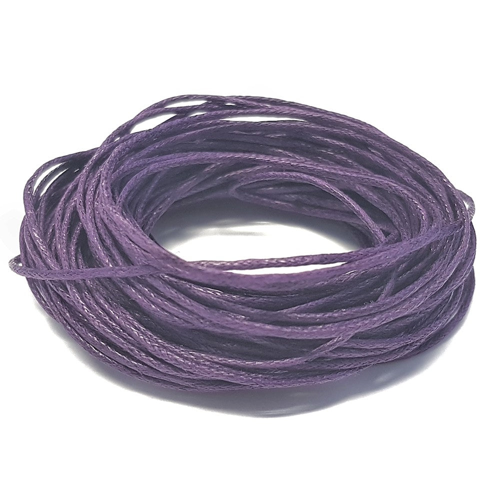 Fil coton ciré 1 mm (10 mètres)