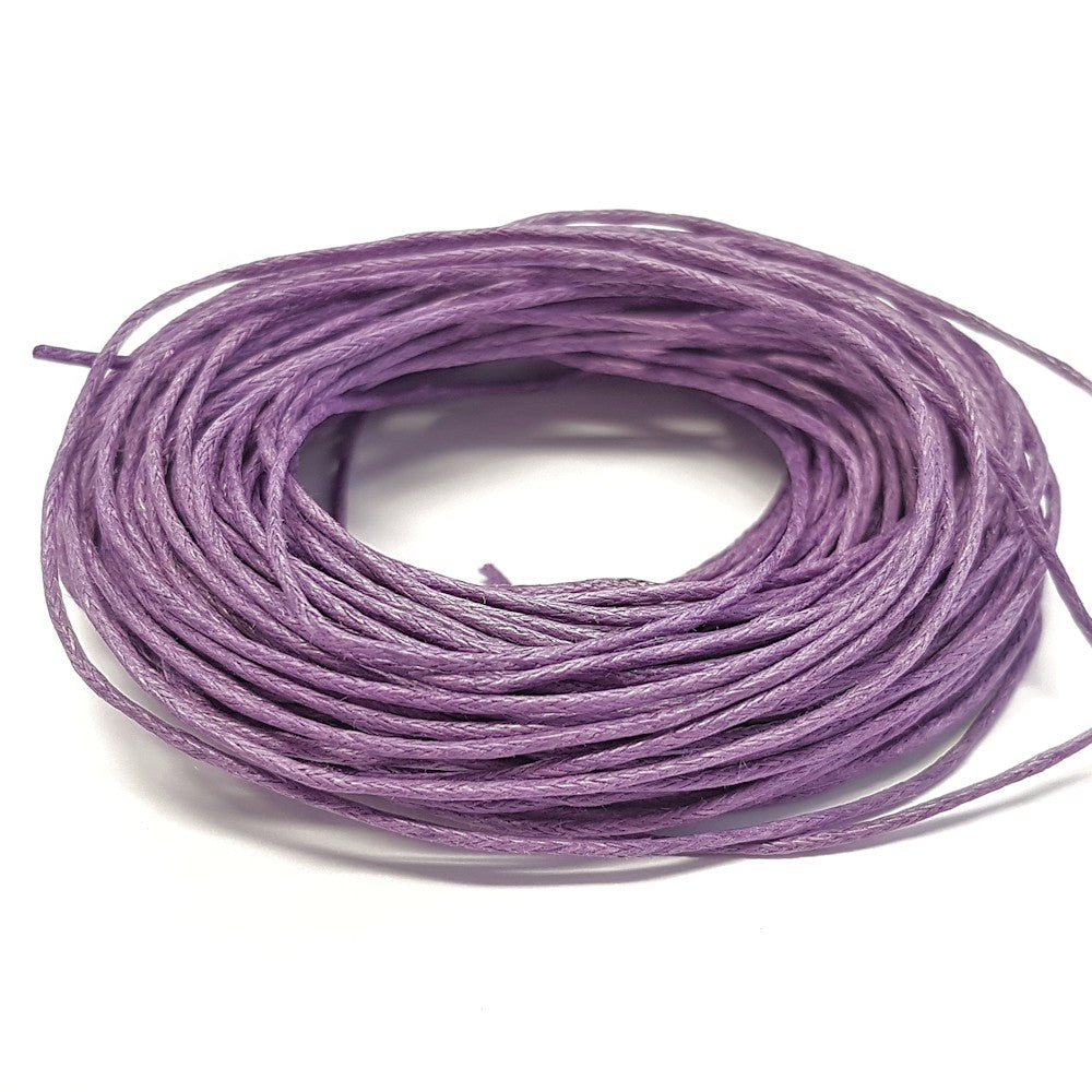 Fil coton ciré 1 mm (10 mètres)