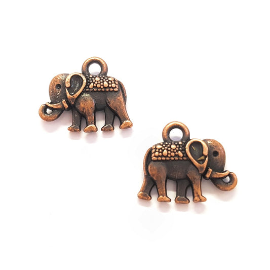 Breloque pendentif Eléphant cuivre