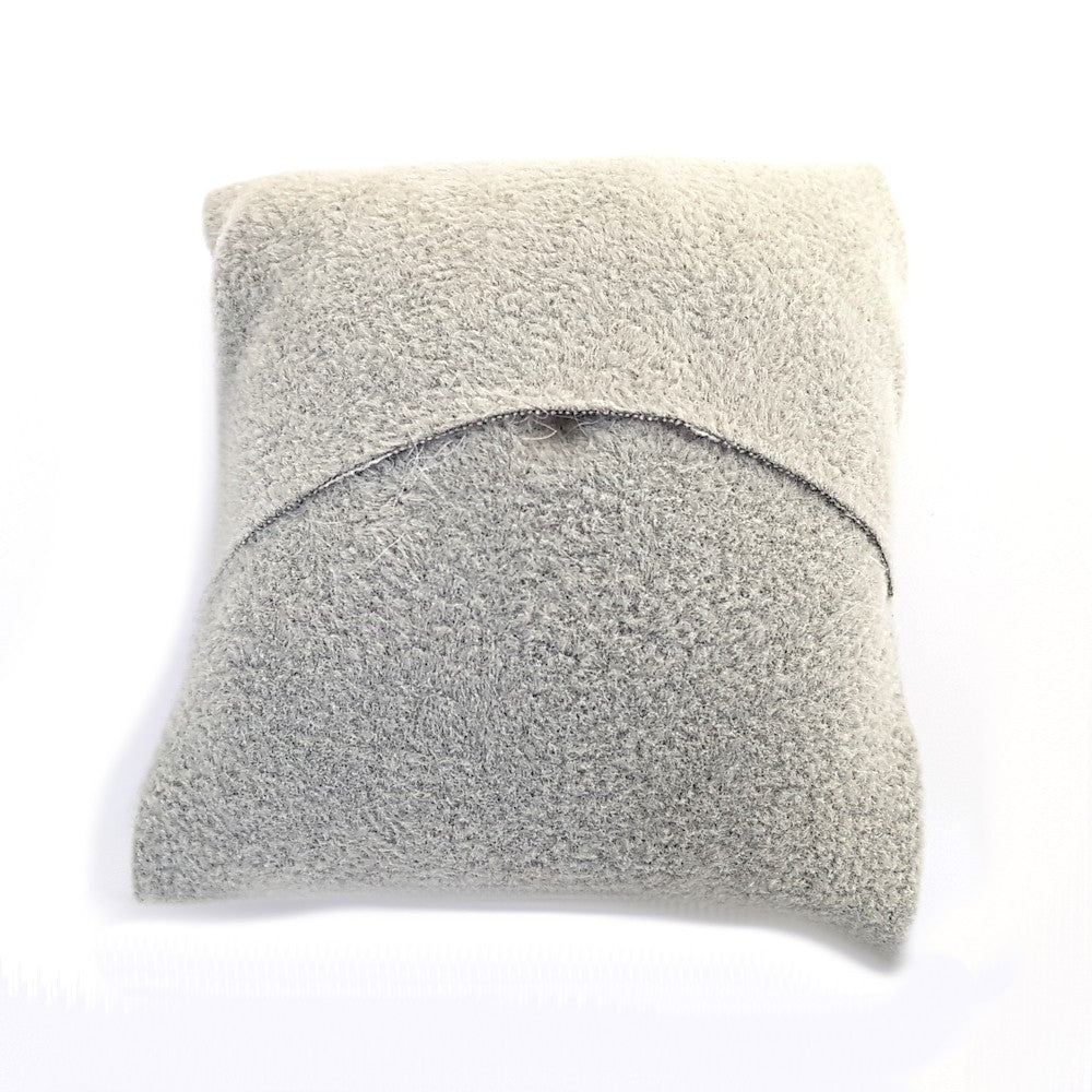 Coussin montre et bracelet en velours épais 8x7 cm