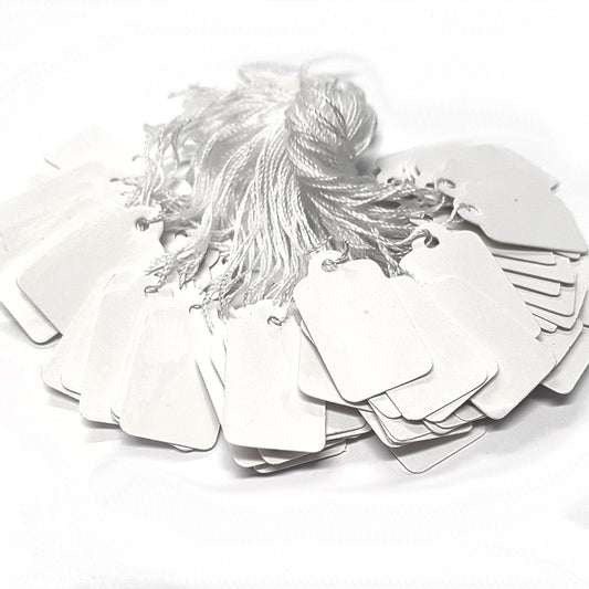 Etiquette prix pour bijoux 23 x 13 mm (100 pièces)