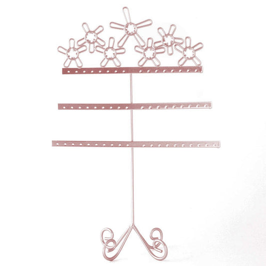 Présentoir boucles d'oreilles fleur