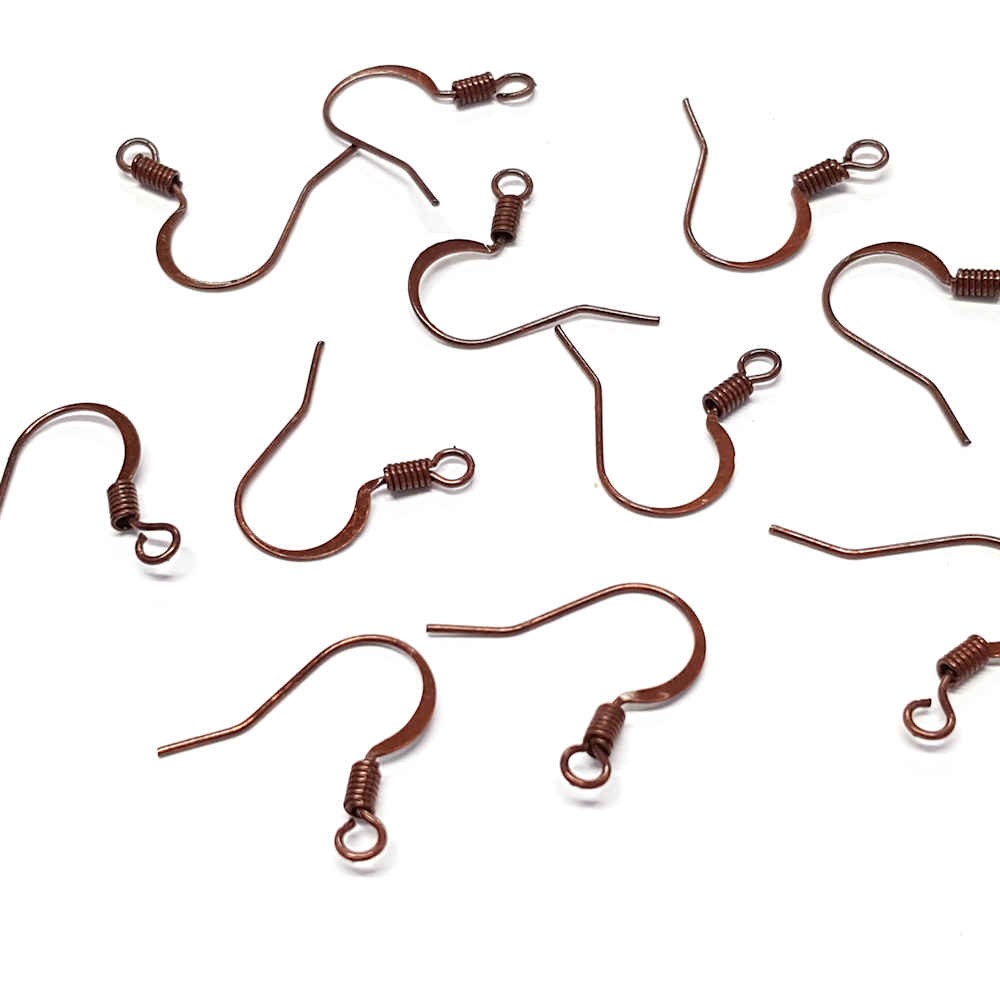 Crochets boucle d'oreille 15 mm  (20 pièces)