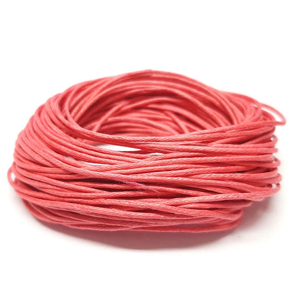 Fil coton ciré 1 mm (10 mètres)