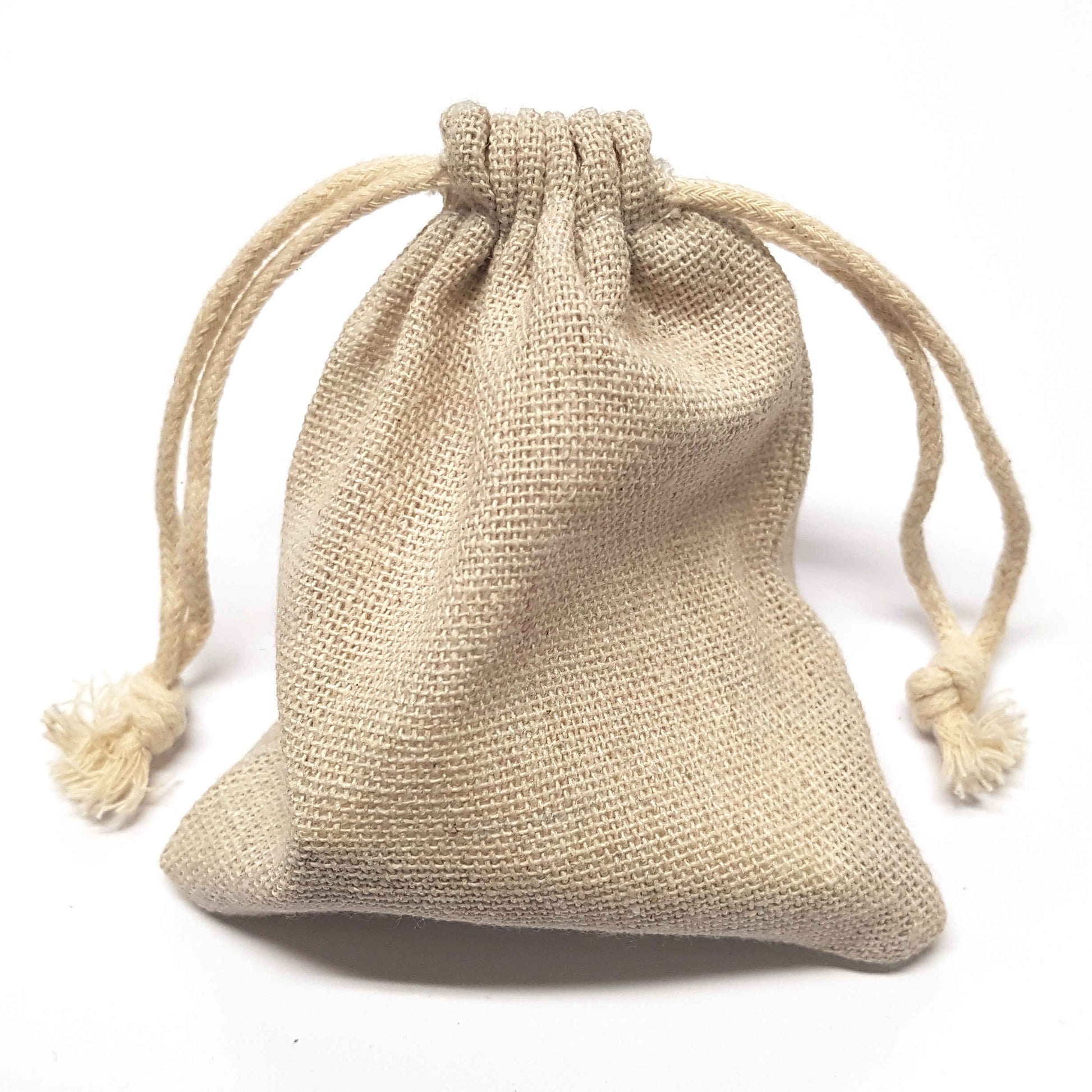 Pochettes coton 10 x 8 cm avec cordon lot de 10