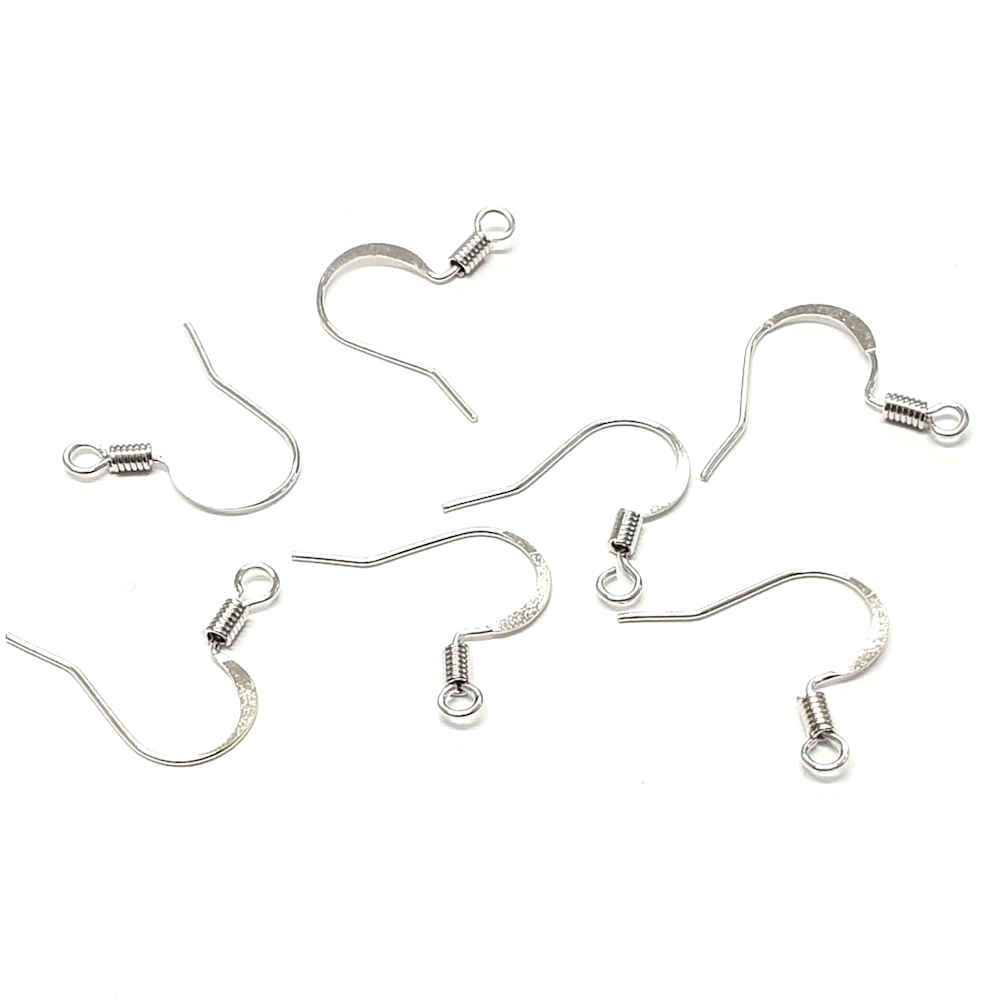Crochets boucle d'oreille 15 mm  (20 pièces)