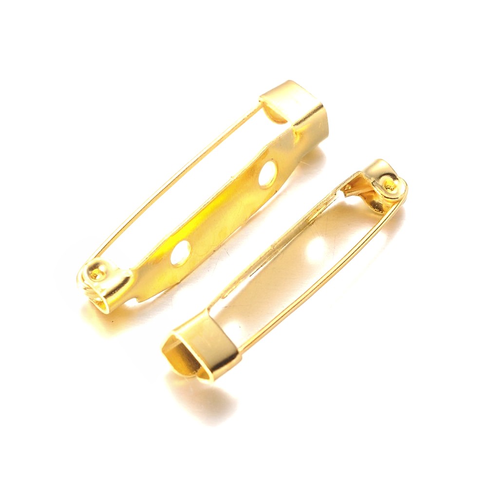 Broche épingle création bijoux 30mm ( 10 Pièces )