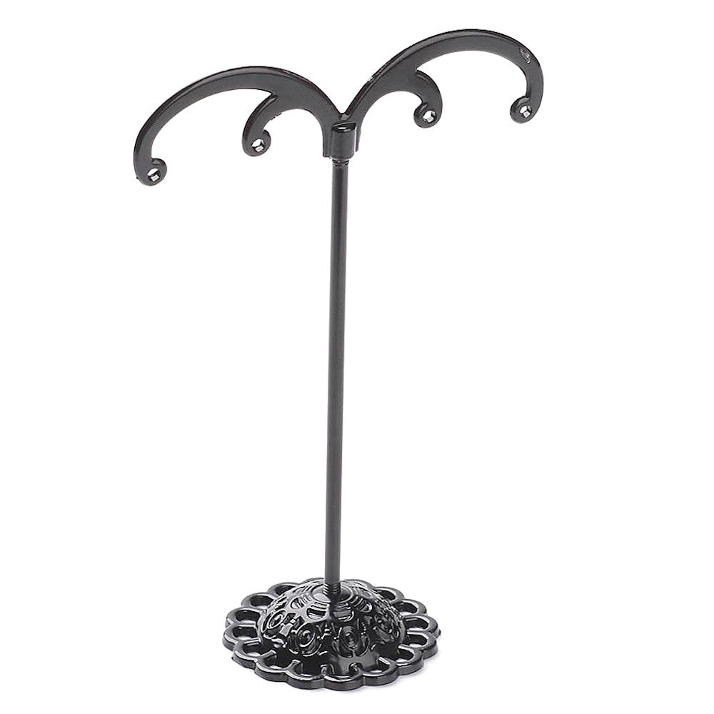 Présentoir boucles d'oreille en métal palmier (lot de 3)