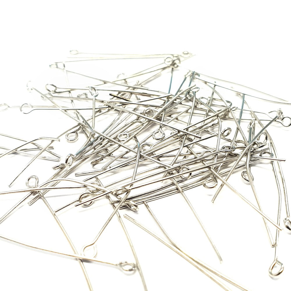 Tiges clous tête à œillets pour apprêts (50 pièces)