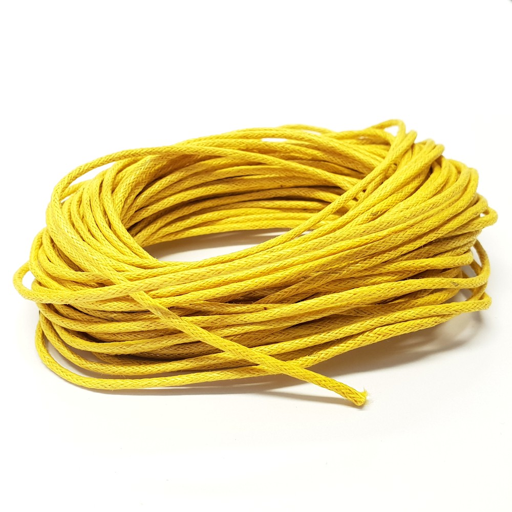 Fil coton ciré 1,5 mm (10 mètres)