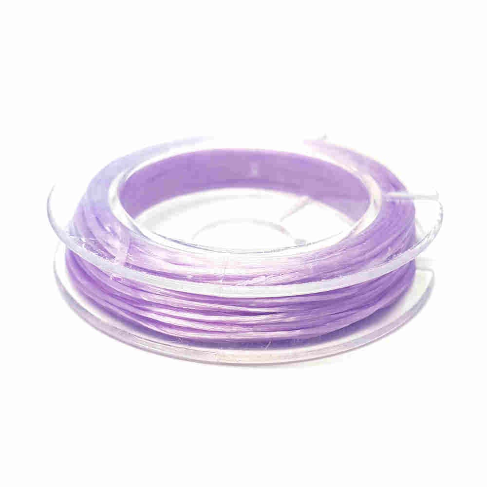 Fil nylon élastique 0,8 mm en bobine (10 mètres)