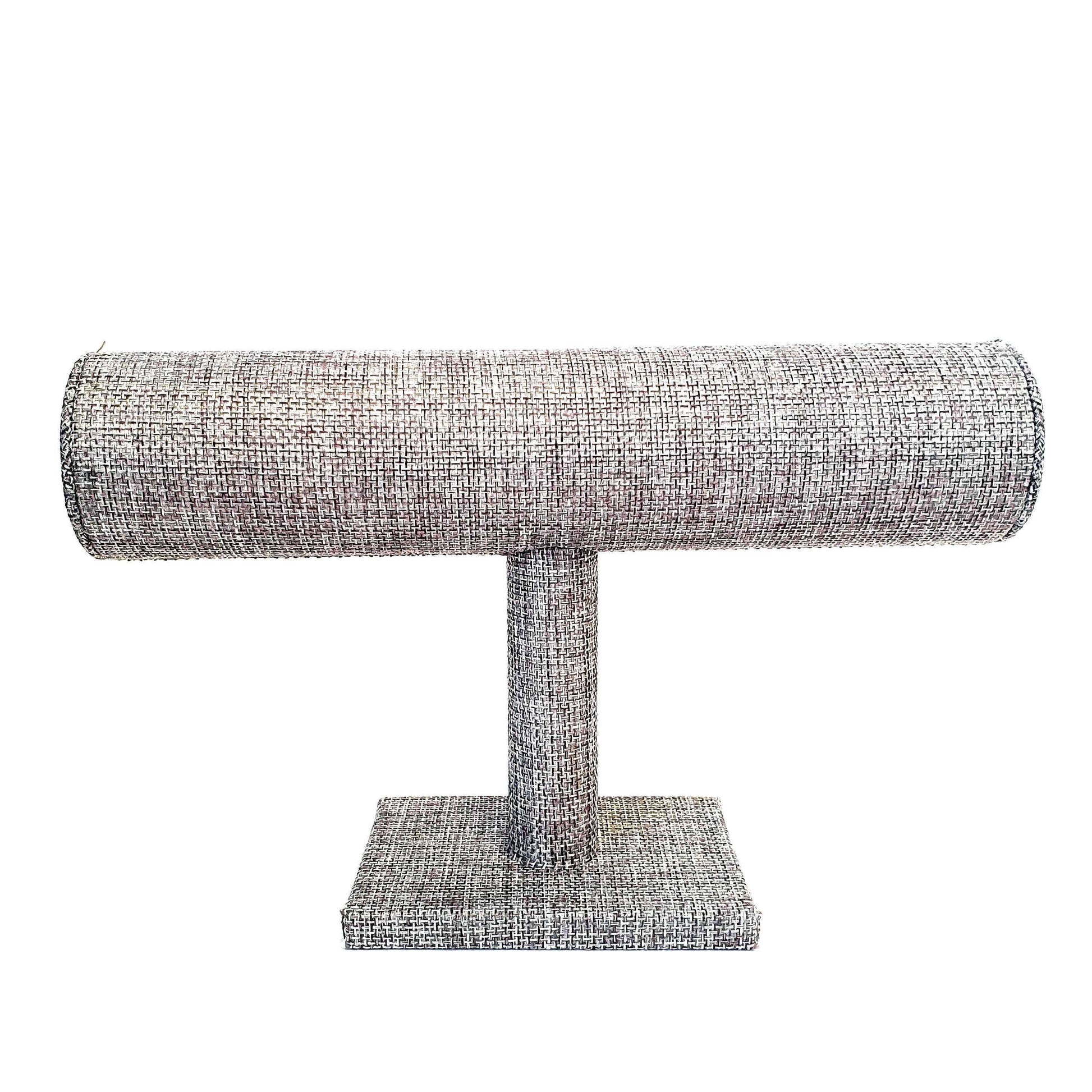 Jonc porte bracelet montres en jute à 1 rang