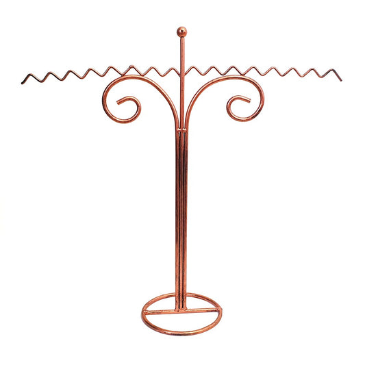 Présentoir porte bijoux pour colliers zigzag