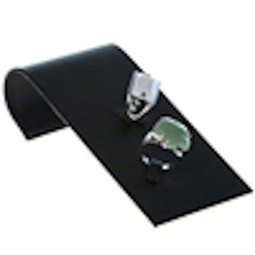 Porte bague et broche Toboggan en simili cuir (2 bagues)