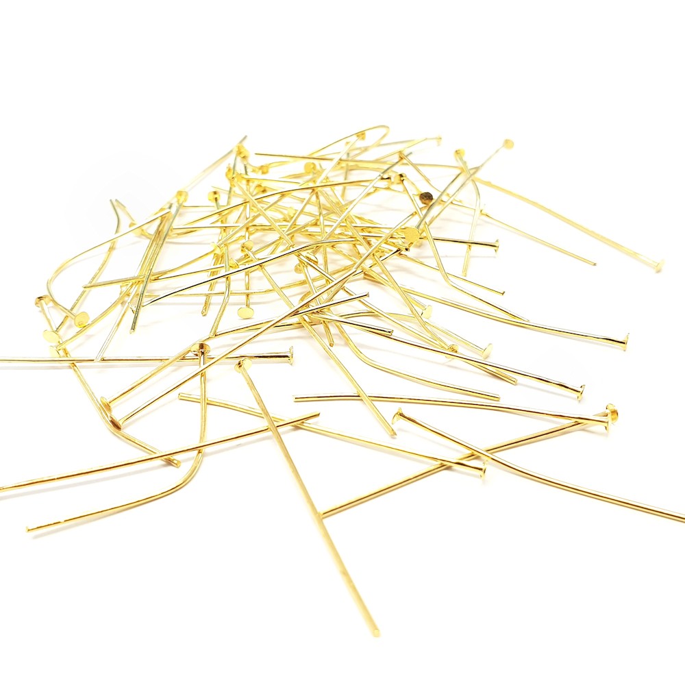 Tiges clous à têtes plates 40 mm (50 pièces)