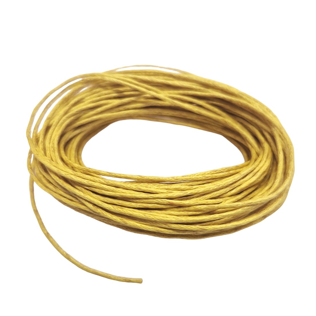 Fil coton ciré 1 mm (10 mètres)