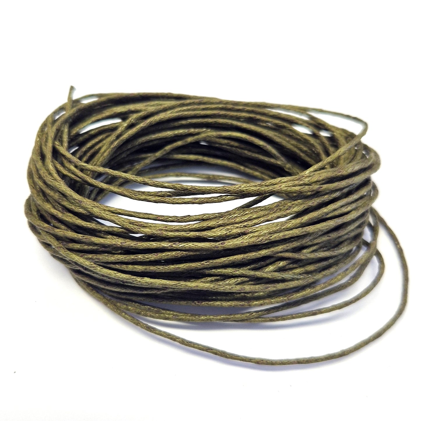 Fil coton ciré 1,5 mm (10 mètres)