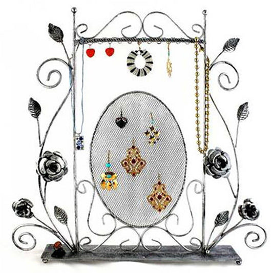 Porte bijoux Grand Cadre pour collier chaine et boucles