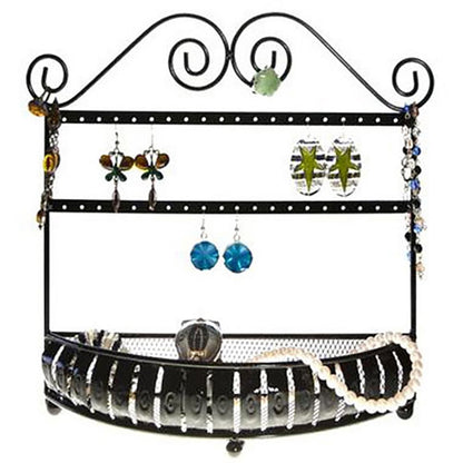 Porte boucle d'oreille et porte bijoux Panier (20 paires)