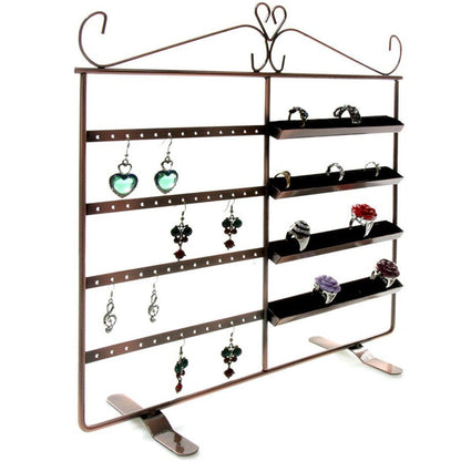 Porte bijoux cadre Duo pour boucle d'oreille et bague