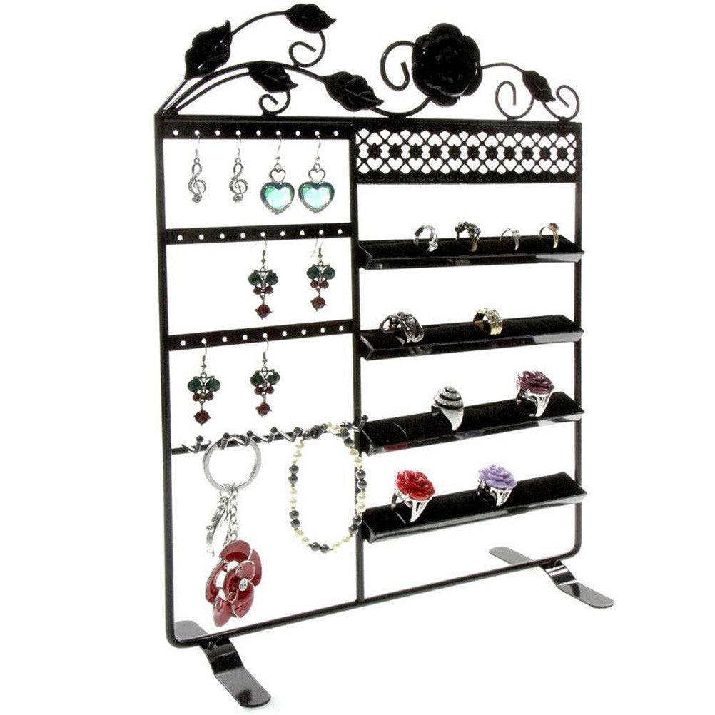 Porte bijoux cadre Fleur boucle bracelet bague et accessoire