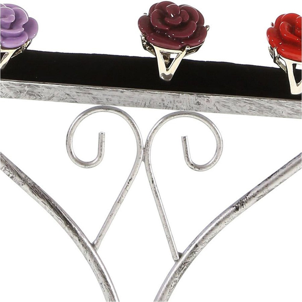 Presentoir pour bijoux Cœur mixte boucle d'oreille et bagues