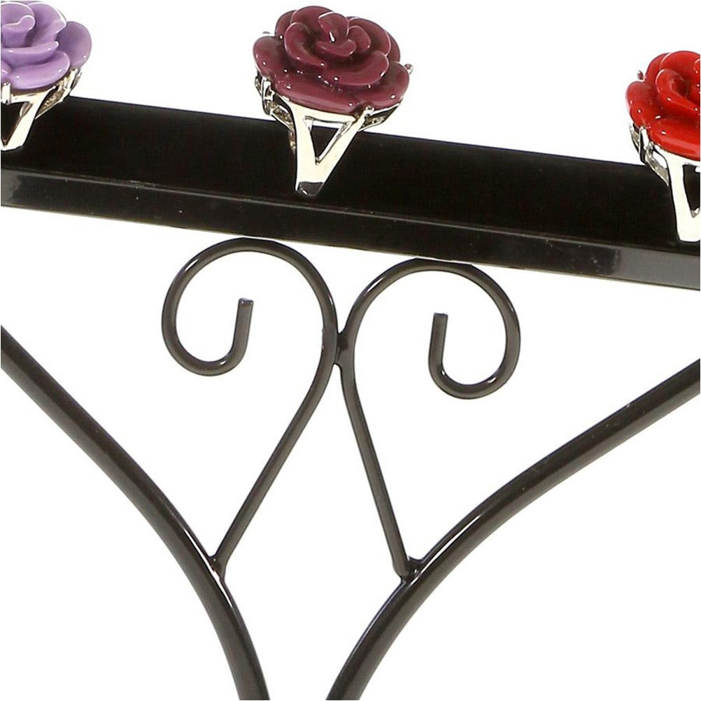 Presentoir pour bijoux Cœur mixte boucle d'oreille et bagues