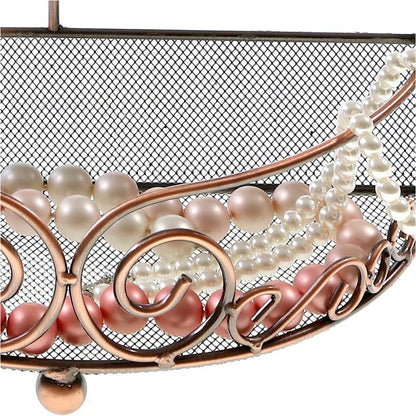 Porte bijoux cadre mixte Corbeille Baroque avec panier
