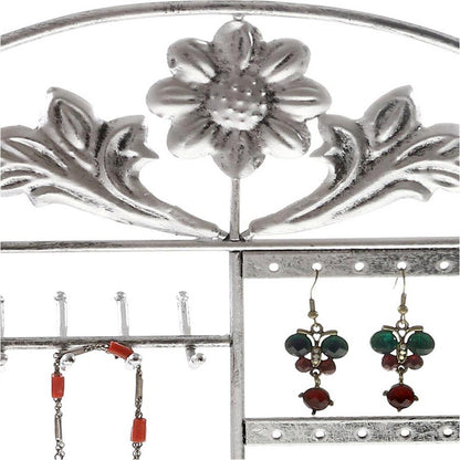 Porte bijoux cadre mixte Corbeille Baroque avec panier