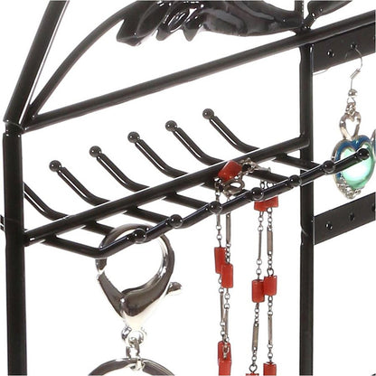 Porte bijoux cadre mixte Corbeille Baroque avec panier
