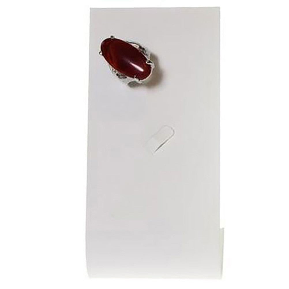 Porte bague et broche Toboggan en simili cuir (2 bagues)