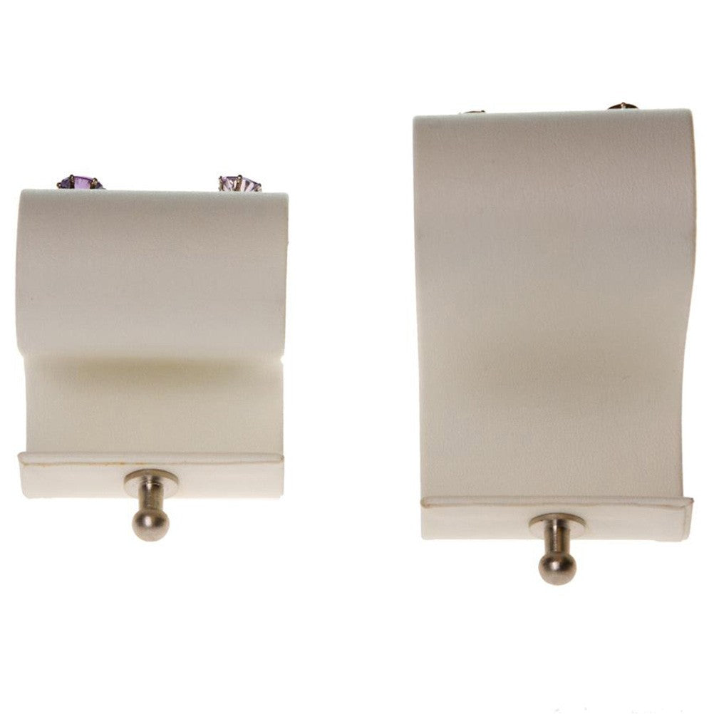 Support boucle d'oreille S pour bijouterie (1 paire) H 8 cm