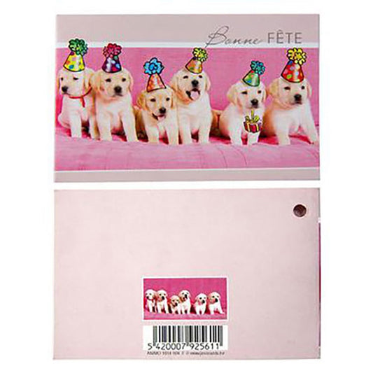Carte de vœux animaux (10 pièces)
