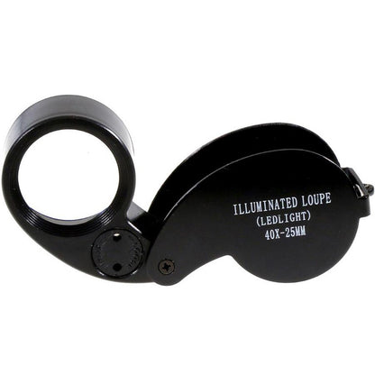 Loupe de bijoutier x40 grossissement 25 mm