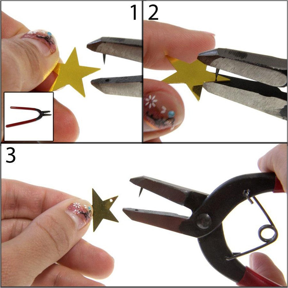 Pince aiguille pour perles et agrandir les trous des perles