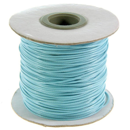 Fil coton ciré 1 mm en bobine de 80 mètres