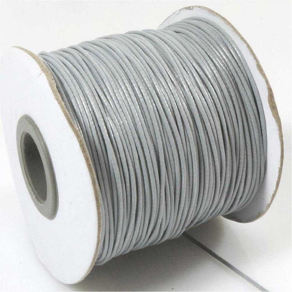 Fil coton ciré 1 mm en bobine de 80 mètres