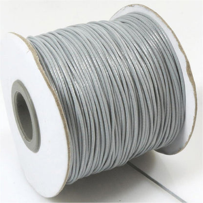 Fil coton ciré 1 mm en bobine de 80 mètres