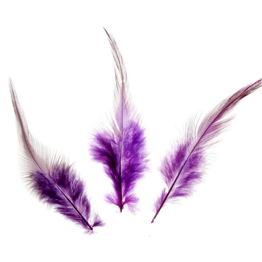 Plume d'autruche colorée GM (20 pièces)