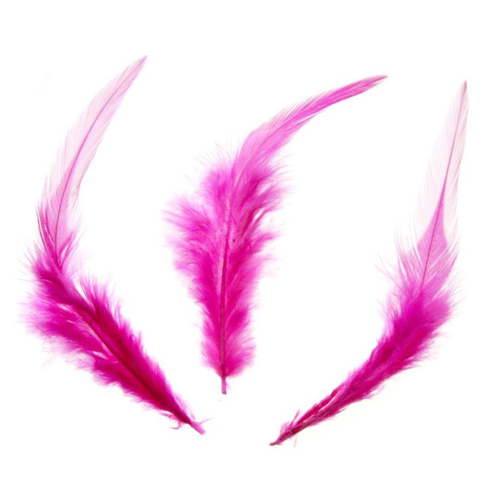 Plume d'autruche colorée GM (20 pièces)