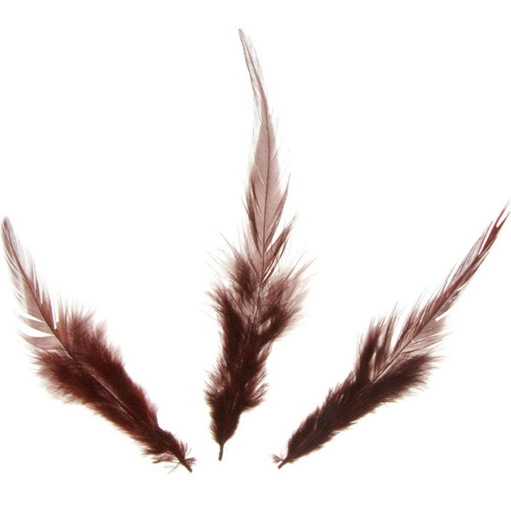 Plume d'autruche colorée GM (20 pièces)