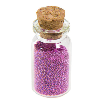Microbilles caviar irisées en fiole