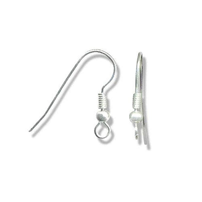 Crochets boucle d'oreille attache boucles 18 mm (200 pièces)