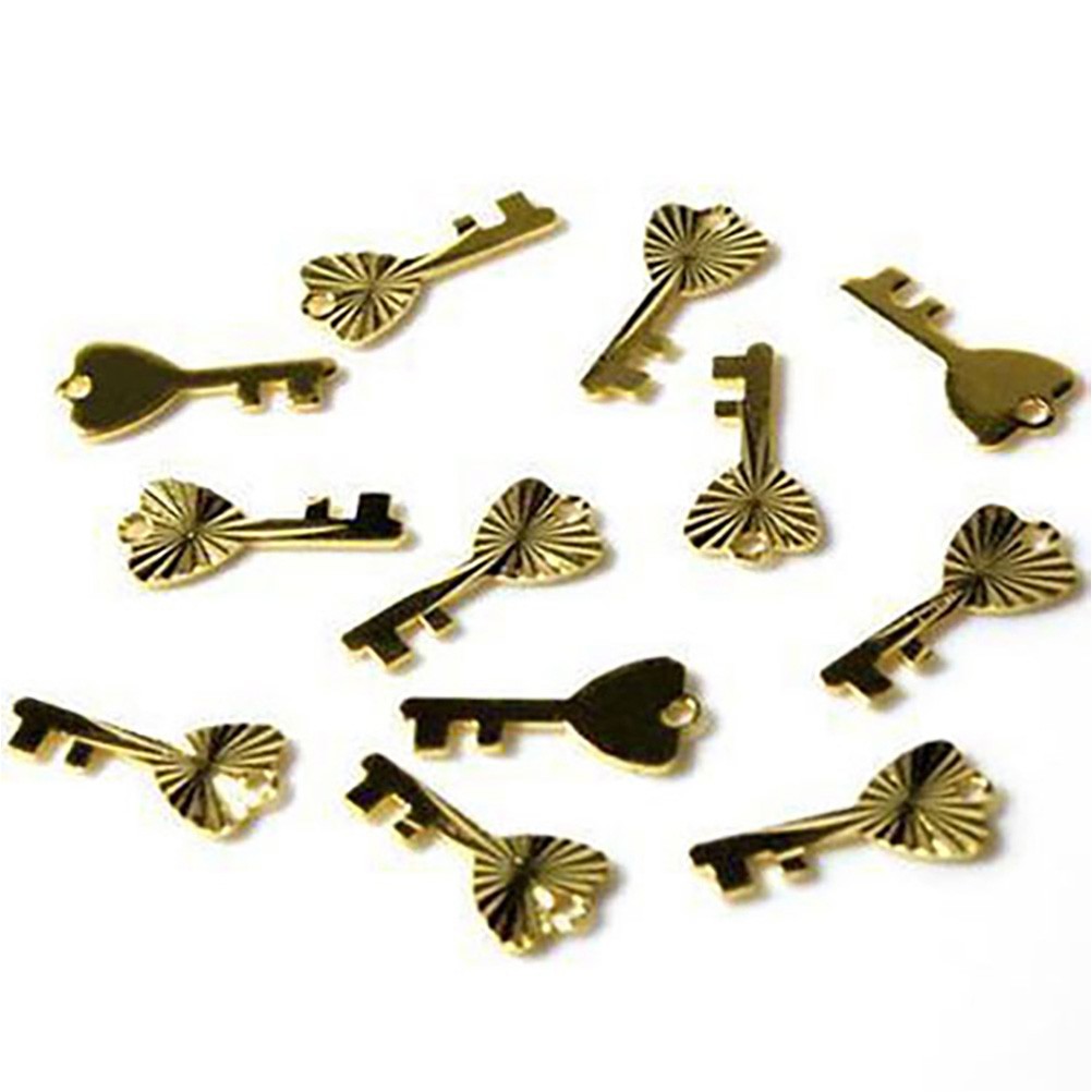 Breloque pendentif Clef ciselée (50 pièces)