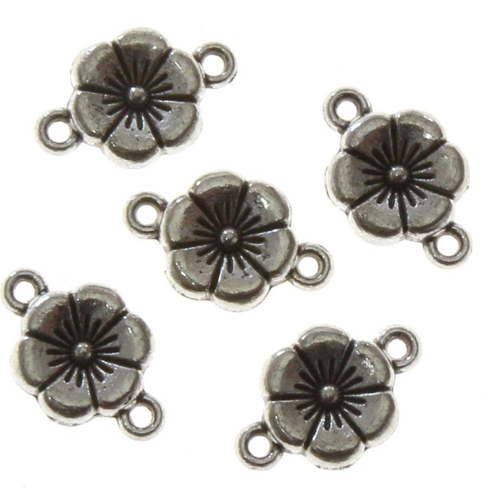 Connecteur bijoux Petite fleur (5 pièces)