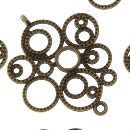 Connecteurs bijoux Bulles (5 pièces)
