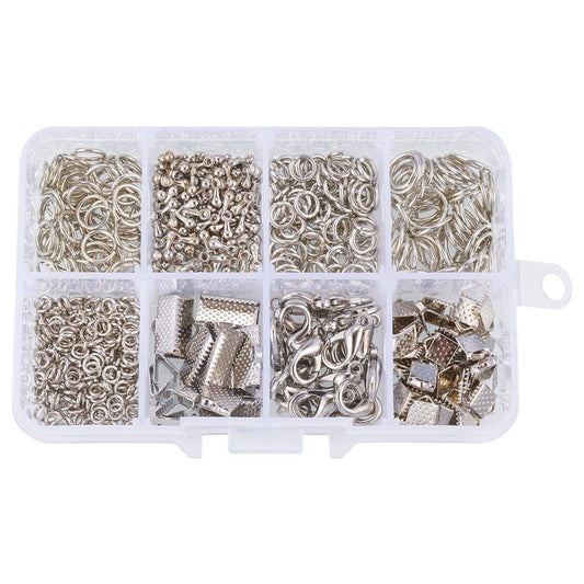Kit de fermoirs, anneaux et accessoires de finition