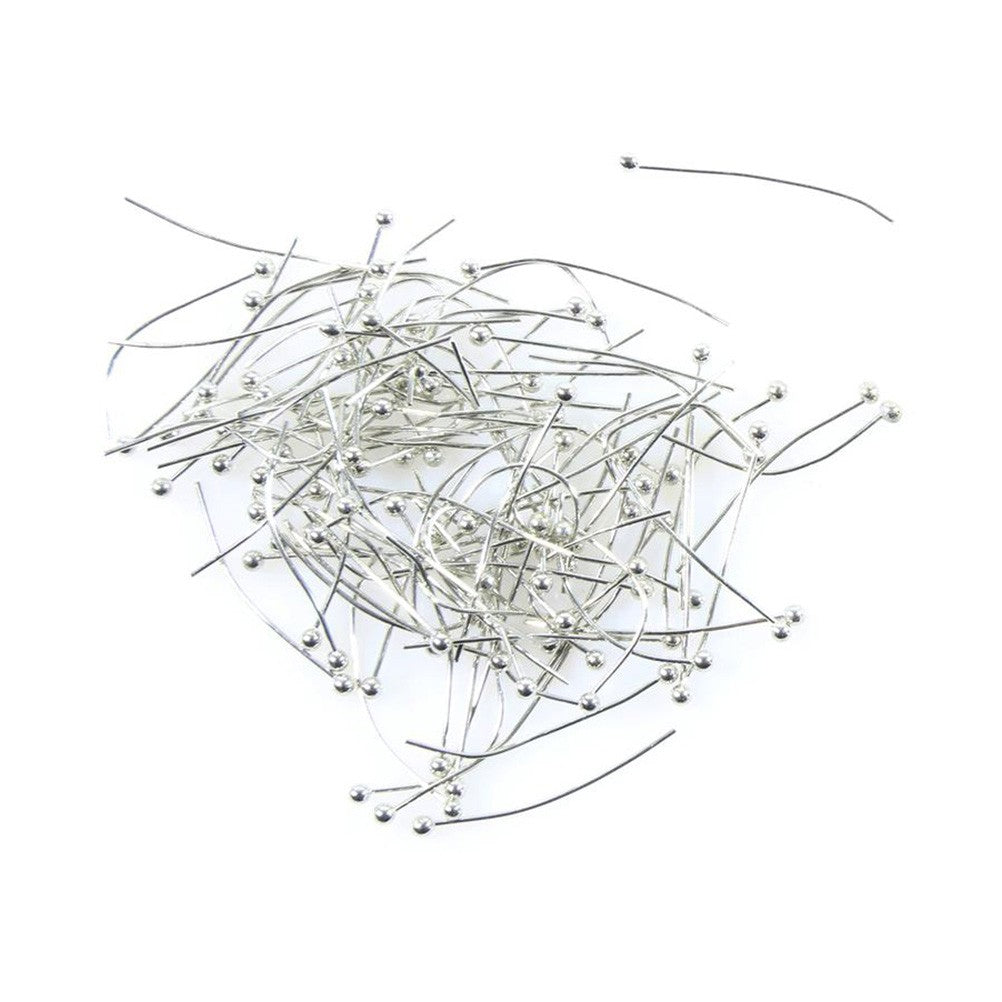Tige clou bijoux à bout rond 20 mm (100 pièces)