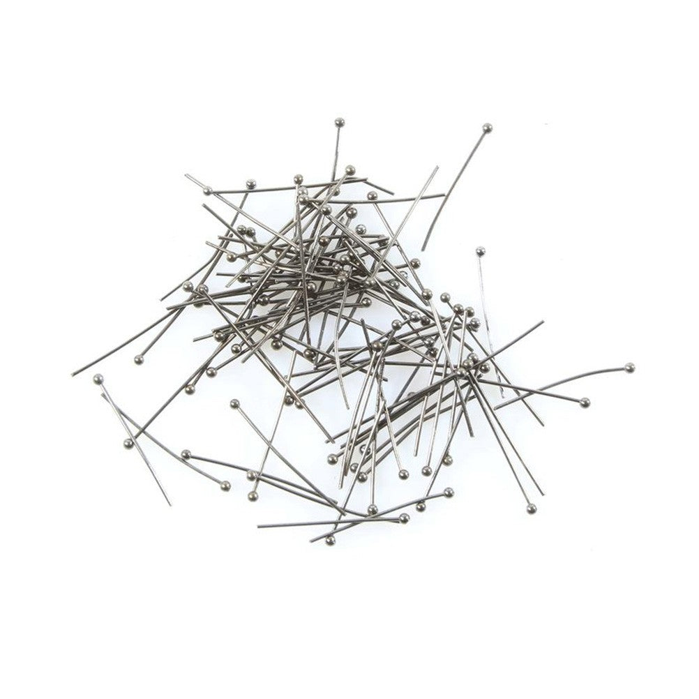 Tige clou bijoux à bout rond 20 mm (100 pièces)